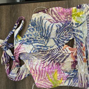 RAMY BROOK shimmery halter top